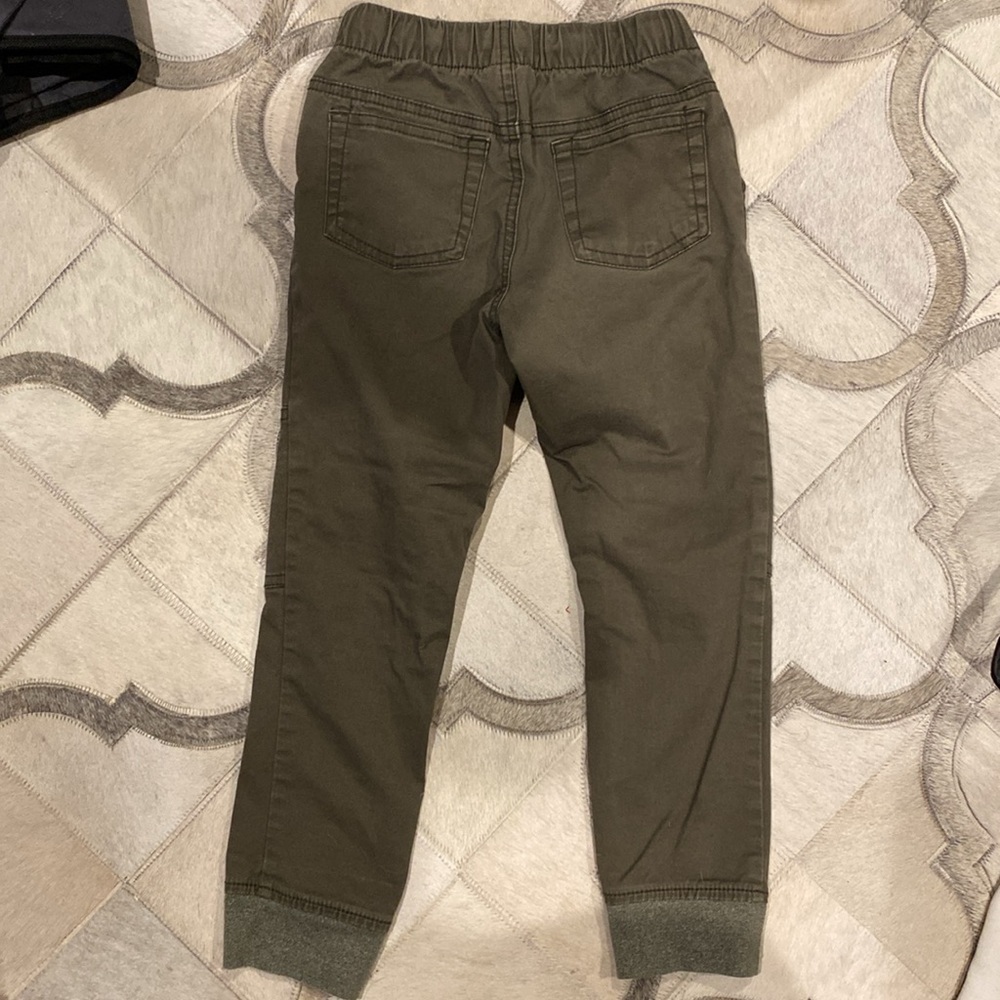 Cat & Jack Green Pull On Jogger Pants - Picture 3 of 4